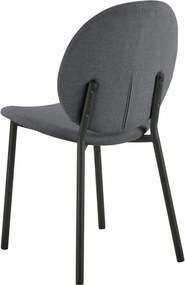 Antracitszürke étkezőszék Cliff – Actona