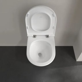 Villeroy & Boch 4670T901 - Függesztett WC SoftClose ülőkével SUBWAY kerámia/fehér