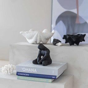 Poligyanta szobor (magasság 15 cm) Meditating Man – Mette Ditmer Denmark