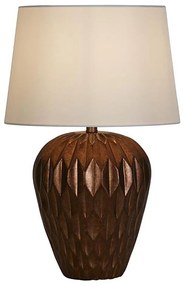 Searchlight EU61420BZ - Asztali lámpa ROSETTA 1xE27/60W/230V