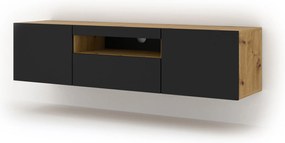 TV aszta/Szekrény Aurinko 150 (artisan tölgy + matt fekete). 1083422