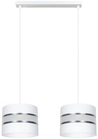 Csillár zsinóron CORAL 2xE27/60W/230V fehér