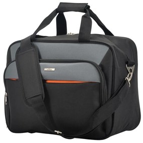 Wizzair kézipoggyász kabintáska 40x30x20 cm , Bontour AIR Utazótáska, Fekete