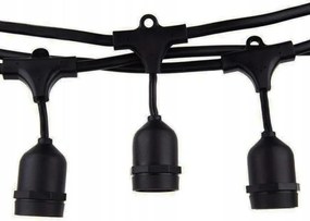 Kerti girland 10mb IP68 vízálló E27