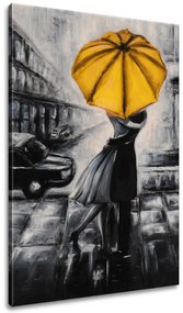 Gario Kézzel festett kép Sárga csók az esoben Méret: 70 x 100 cm