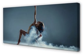 Canvas képek Nő, tánc füst 100x50 cm