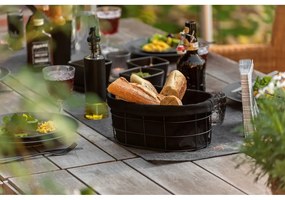 Black Outdoor Kitchen Bela fekete süteményes kosár állvánnyal - Wenko