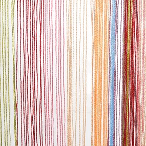2 db többszínű zsinórfüggöny 100 x 250 cm