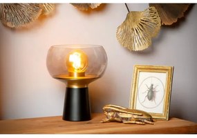 Lucide 05540/01/30 - Asztali lámpa FARRIS 1xE27/25W/230V fekete