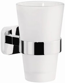Tesa Elegaant pohár és fogkefe tartó króm 40443-00000-00