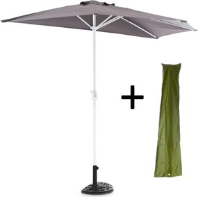 GARTHEN Napernyő félkör alakú huzat+ állvány