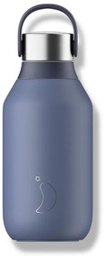 Chilly's Bottles termosz palack - bálnakék 350 ml, Series 2 edition