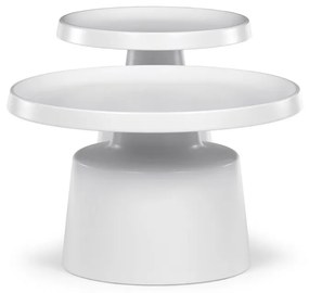 F4114 WT konferenciaasztal-készlet, fehér, 2 db