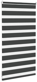 zebrafüggönnyel fekete szövetszélesség 65,9 cm poliészter