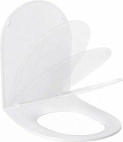 Groh Serel Slim szabadon ereszkedő kemény WC-ülőke 46x36 hosszú