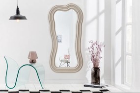 ALICE modern tükör - beige/pink/zöld - 100cm