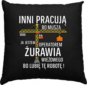 Darukezelő párna Ajándék Fekete