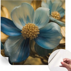 Öntapadós tapéta 3D fali furnér Virágos kompozíció 250x250 cm