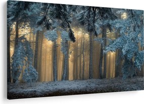 A havas erdő képe (90x60 cm)