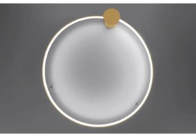 Thoro TH.223 - RIO mennyezeti LED lámpatest, 30W, 230V, CRI 98, 4000K, Ø 55 cm, arany