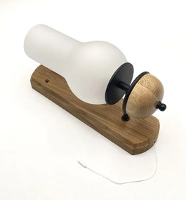 Brilagi - LED Fali lámpa COTTAGE 1xE14/40W/230V tölgy/fehér