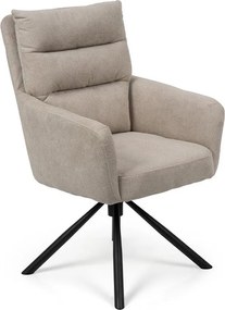 AVENBERG TESSA Forgó étkezőszék szett - 2 db, bézs