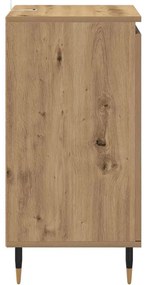 Széf 2 pcs Artisan tölgy 40 x 35 x 70 cm Műszaki fa és vas