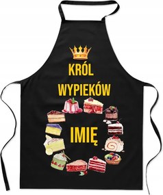 Konyhai kötény A sütés királya Az Ön neve