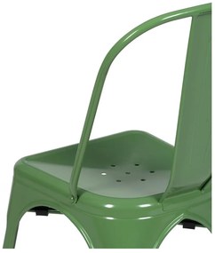Zöld fém étkezőszék szett 2 db-os – Ixia
