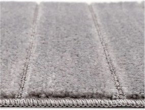 Szürke fürdőszobai kilépő szett 2 db-os 50x80 cm Yeni Cizgli – Foutastic