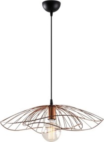Tel 6501 réz fém függőlámpa, Ø50 cm
