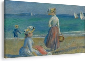Kép - Auguste Renoir, Figures on the Beach, reprodukciók (90x60 cm)