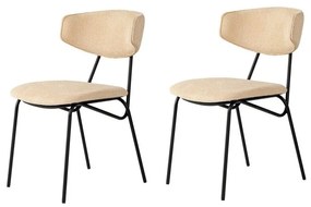 Nancy Beige and Black étkezőszék szett, 2 db
