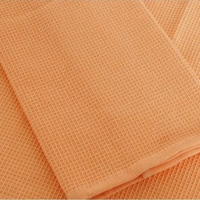 B.E.S. Petrovice Konyharuha gofri barack színű, 40 x 60 cm, 3 db-os szett