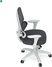 Gyerek Forgószék, Magasságállítás, Szürke Hálós. KA-K1063 GREY