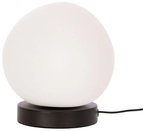 Fekete-fehér asztali lámpa (magasság 19 cm) Stones – Candellux Lighting