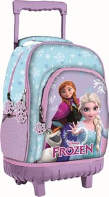 Disney Jégvarázs Winter Magic prémium gurulós iskolatáska, táska 44 cm
