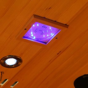 Sauna DeLuxe 3300 Carbon - BT, barna