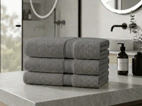 CLARYSSE ELEGANCE törölköző 60x110 cm szürke, 100% pamut