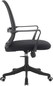 Irodai szék, fekete, DERVIN