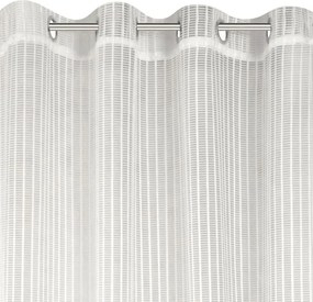 Készfüggöny karikákon 140x250cm Krém színű