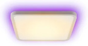 Immax NEO 07168-W40-LED RGB+CCT Dimmelhető lámpa 50W/230V Wi-Fi Tuya fehér + távirányító