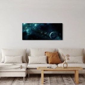 Kép - Élet az űrben (120x50 cm)
