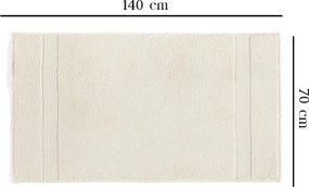 Chicago Bath 70 × 140 cm krém törölköző