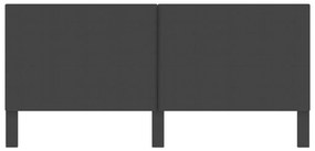 sötétszürke szövet fejvég 200 x 200 cm