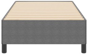 Ágykeret Világosszürke 90x200 cm Corduroy Szövet
