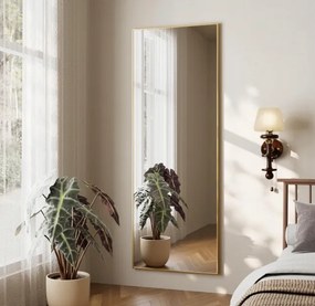 Koonmi Ajtótükör 41x127 cm arany teljes méretű
