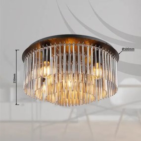 GLOBO 15698D1 GORLEY Glamour Mennyezeti Lámpa IP20