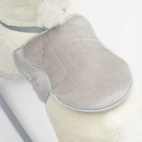 Baby Mix Hintaló játék dallammal és kerekekkel Unicorn fehér, 64 x 35 x 60 cm