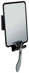 Kozmetikai tükör fogassal 14x19.5 cm Quadro Black – Wenko